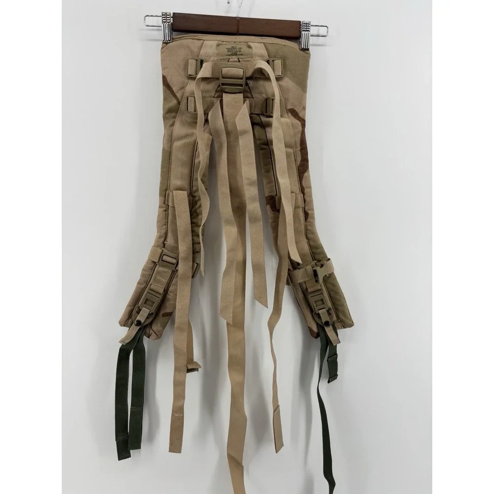 Molle II Shoulder Straps Backpack Rucksack Desert Tan Camo 8465-01-491-7513